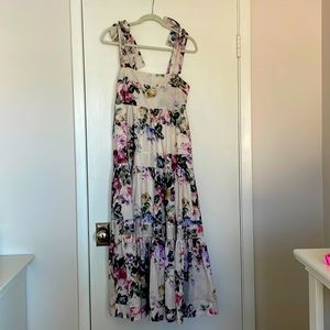 NWT Chicwish Tie Shoulder Midi/Maxi Dress